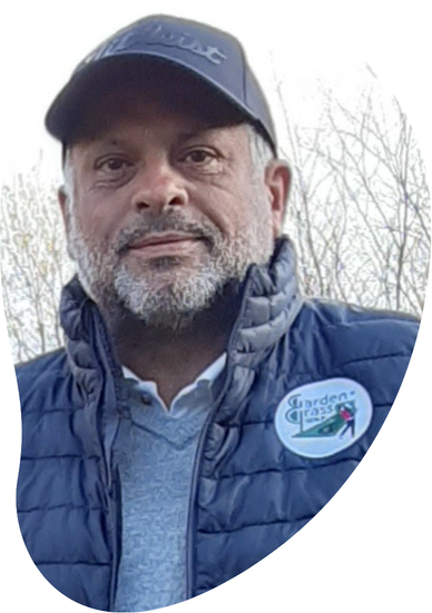 Jérôme Naury, gérant de Garden Grass France